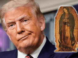 El expresidente y candidato presidencial, Trump, posteó una imagen de la Virgen de Guadalupe, con un mensaje de 