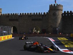 El mexicano Sergio ''Checo'' Pérez correrá su decimoséptima carrera de 2024 con Red Bull en el GP de Azerbaiyán. AFP / ARCHIVO