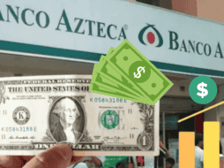 Así se cotiza el dólar el día de hoy viernes 13 de septiembre de 2024 en Banco Azteca. EL INFORMADOR/ ARCHIVO/ ESPECIAL/ CANVA