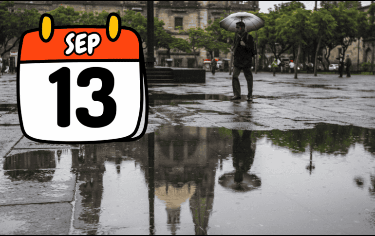 La probabilidad de lluvia este viernes, en general, es del 36 por ciento. EL INFORMADOR / ARCHIVO