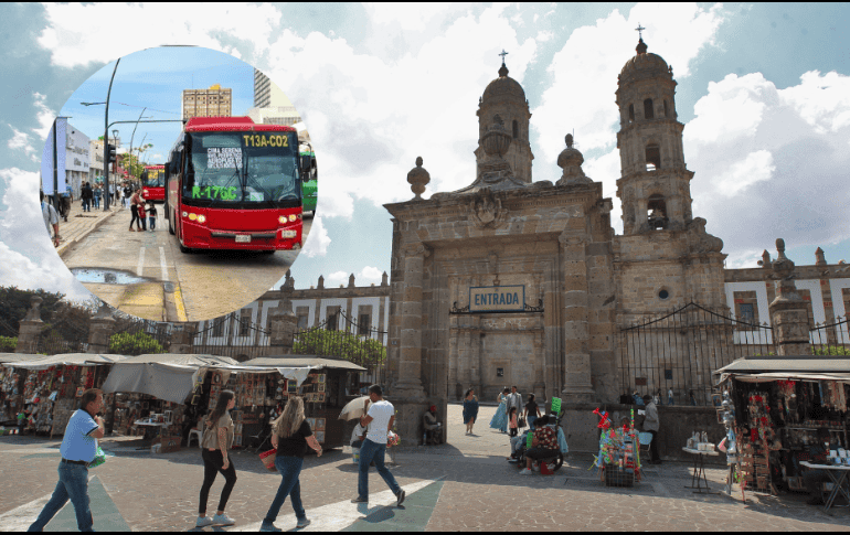 ¡Toma nota! Rutas de transporte público tendrán modificaciones. ESPECIAL/ EL INFORMADOR/ARCHIVO y A. Navarro.