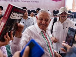 La presidenta electa Claudia Sheinbaum recordó que la morada del presidente Andrés Manuel López Obrador será Palenque. SUN/ /H. Salvador.