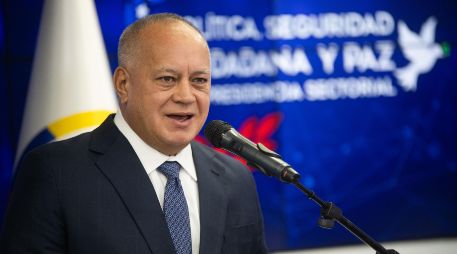 El ministro venezolano anunció  la incautación de más de 400 fusiles que serían utilizados para desestabilizar la nación y la detención de 14 ciudadanos de diversas nacionalidades. Xinhua/Marcos Salgado