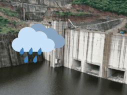 Las precipitaciones han permitido que los niveles de agua en las presas aumenten significativamente. X / @GobiernoJalisco / Canva