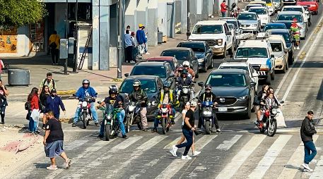 A finales de 2022 se tenían registradas 733 mil 824 motocicletas en Jalisco. EL INFORMADOR/Archivo