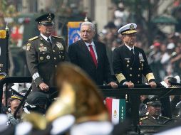 AMLO encabeza el último desfile militar de su sexenio