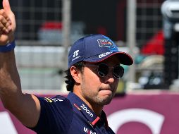 El papá de Checo Pérez sufrió el domingo 15 de septiembre un problema de salud que terminó por llevarlo al hospital, en el marco del GP de Azerbaiyán. AFP / ARCHIVO