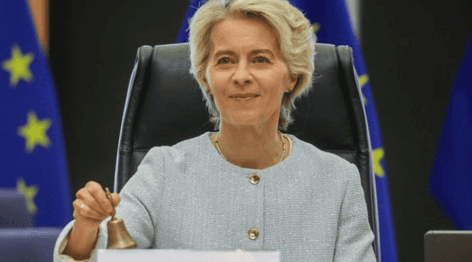 La presidenta del actual y futuro Ejecutivo, Ursula von der Leyen, nominó hoy a la primera vicepresidenta ejecutiva de la nueva Comisión en el área de Transición Limpia, Justa y Competitiva. ESPECIAL / EFE