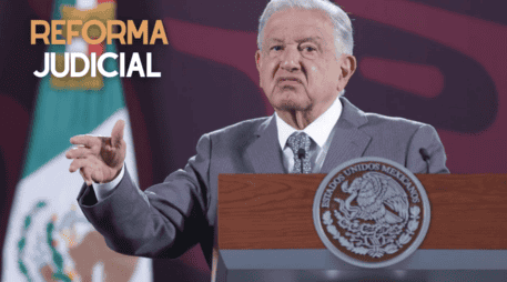 López Obrador señala que la SCJN no tiene facultades para echar atrás la reforma judicial. SUN / ARCHIVO