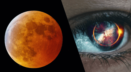 A diferencia de los eclipses solares, los eclipses lunares pueden verse directamente sin ningún tipo de equipo especializado. ESPECIAL/Imagen de Kanenori en Pixabay/Imagen de Victoria en Pixabay