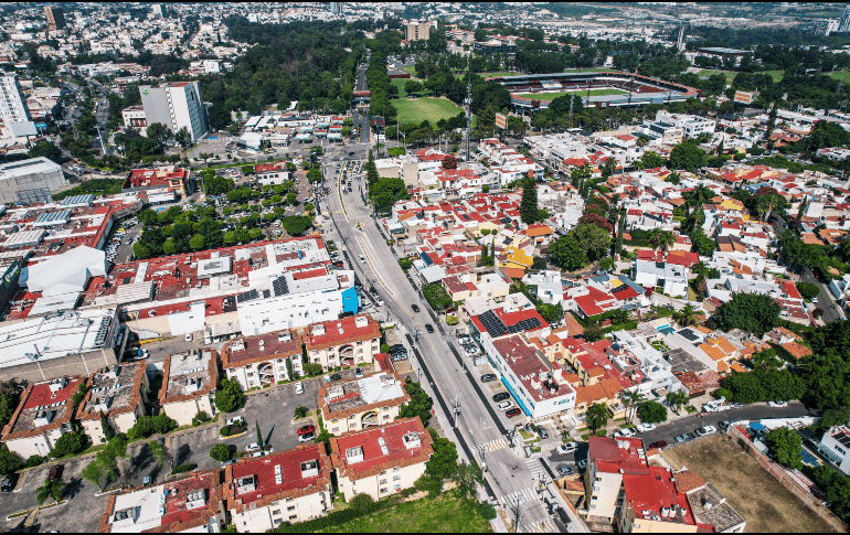 Esta mañana fue inaugurada la obra de renovación con concreto hidráulico de la Avenida Pablo Neruda en el municipio de Zapopan. EL INFORMADOR / A. Navarro