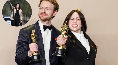 Billie Eilish anunció junto a Finneas su apoyo por Kamala Harris rumbo a la elección de la Presidencia en los Estados Unidos. EFE / EPA / ALLISON DINNER