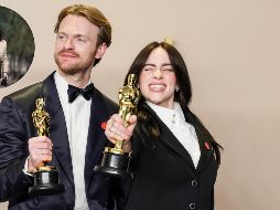 Billie Eilish anunció junto a Finneas su apoyo por Kamala Harris rumbo a la elección de la Presidencia en los Estados Unidos. EFE / EPA / ALLISON DINNER