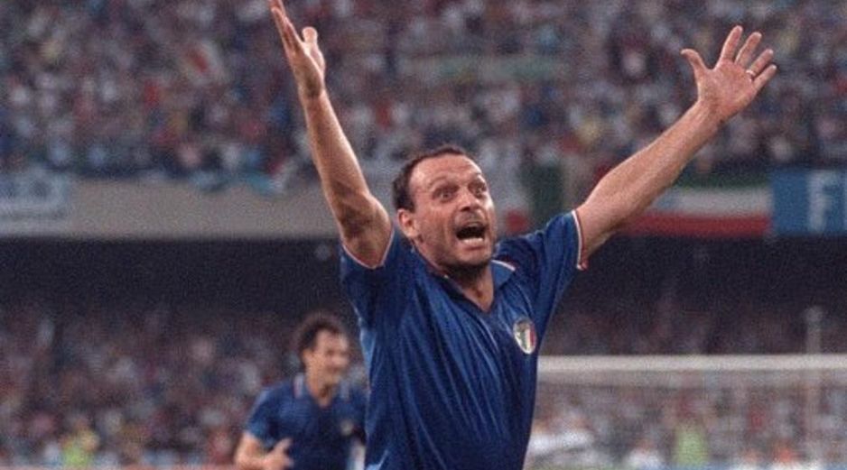 Schillaci jugó para la Juventus y el Inter, y brilló en el Mundial de 1990. X/Azzurri