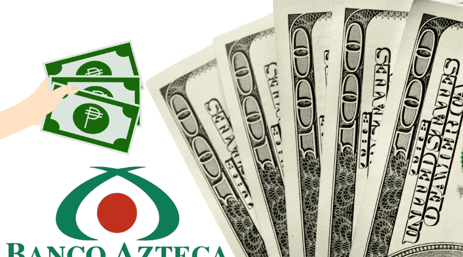 Esta es la cotización del dólar estadounidense el día de hoy miércoles 18 de septiembre de 2024 en Banco Azteca. ESPECIAL/ CANVA