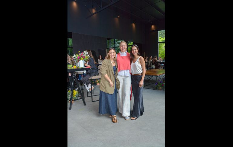 Sofía Álvarez, Michelle Pourroy y Maria José Hernández. GENTE BIEN JALISCO