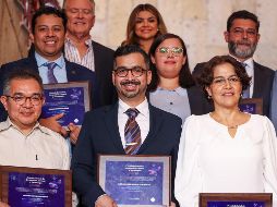 El evento se realizó en Palacio de Gobierno y ahí se entregaron los premios. EL INFORMADOR / H. FIGUEROA