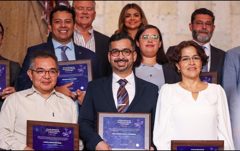 El evento se realizó en Palacio de Gobierno y ahí se entregaron los premios. EL INFORMADOR / H. FIGUEROA