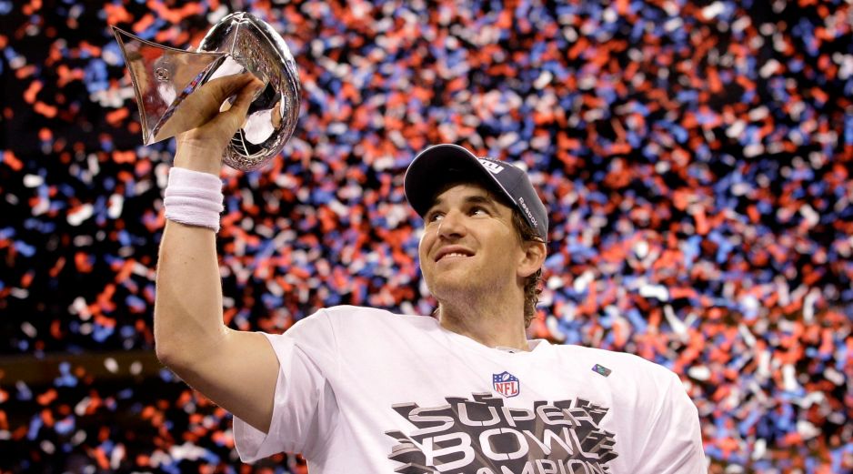 Eli Manning es un mariscal de campo dos veces ganador del Super Bowl. AP/D. Phillip