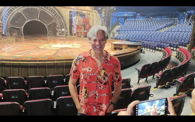 David García Coll soñó alguna vez con trabajar en Cirque du Soleil y ahora es el personaje principal en KURIOS