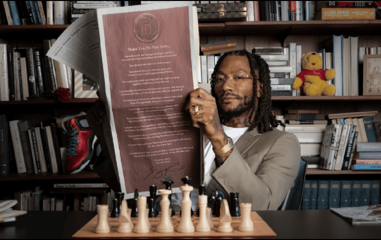 Derrick Rose anunció su retiro de la NBA a sus 35 años de edad. ESPECIAL / Instagram @drose