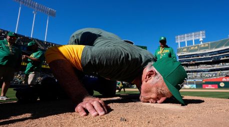 Los Atléticos jugaron 57 años en Oakland y ganaron cuatro Series Mundiales. AP/G. Vásquez