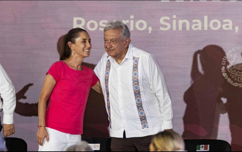 En un video que compartió en sus redes sociales, Sheinbaum elogió los seis años de gobierno de Andrés Manuel López Obrador al frente del Poder Ejecutivo. SUN / ARCHIVO