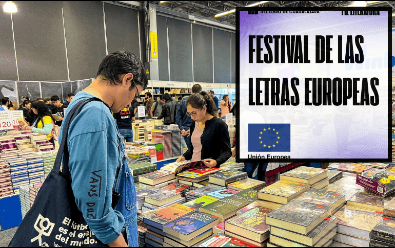 La FIL presentó a los autores que serán parte del Festival de las Letras Europeas en su edición 2024. EL INFORMADOR / ARCHIVO