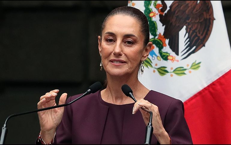Claudia Sheinbaum Pardo tomará protesta como nueva presidenta de México este 1 de octubre. EFE / ARCHIVO