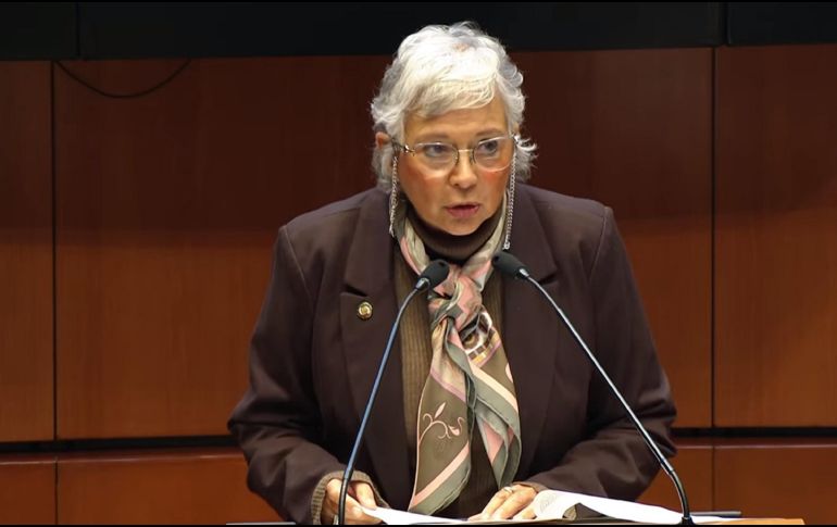 Recordó que al interior del grupo parlamentario de Morena se acordó dejar el cargo a una mujer. ESPECIAL