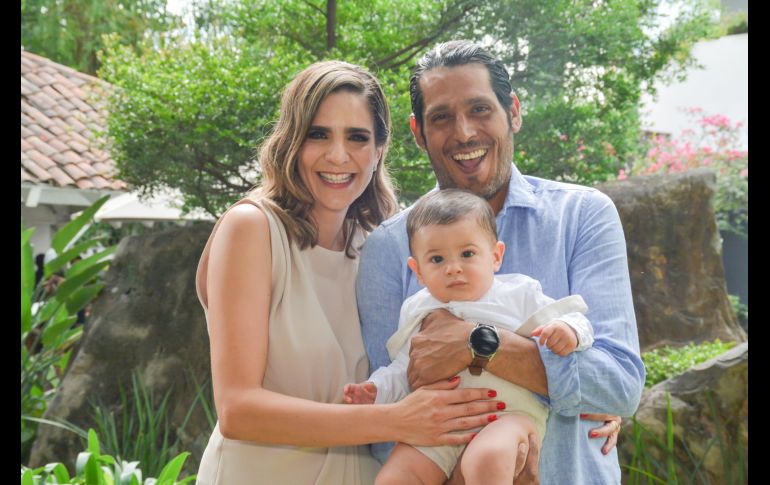 Lorena Navarrete, Aurelio López y Salvador López Navarrete. GENTE BIEN JALISCO/  M. Rached