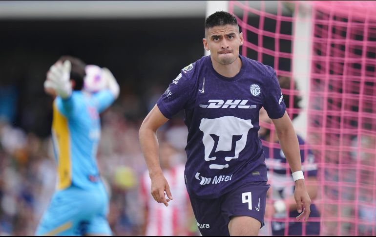 Pese al interés por un posible regreso al Guadalajara después de su ‘despertar’ tras siete años, Guillermo Martínez fichó con el conjunto de Pumas. IMAGO 7.