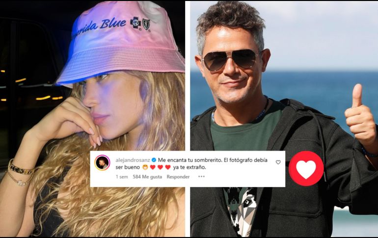 Candela Márquez y Alejandro Sanz podrían estar involucrados románticamente. ESPECIAL / INSTAGRAM @candelamarquezh / EFE / ARCHIVO