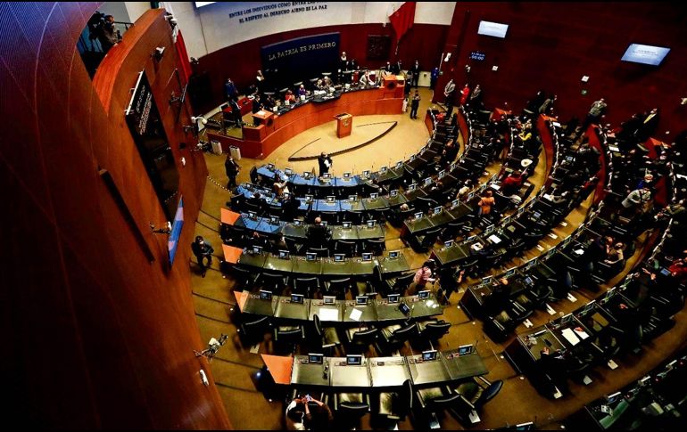 Senado de la República, en una imagen de archivo. SUN / ARCHIVO