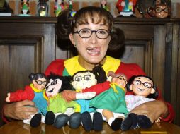 A La Chilindrina le gustaría ser sepultada vistiendo el atuendo de su personaje, pero su familia se ha opuesto a ello. EL INFORMADOR/Archivo