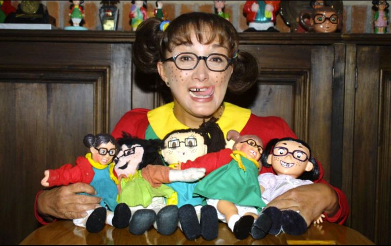 A La Chilindrina le gustaría ser sepultada vistiendo el atuendo de su personaje, pero su familia se ha opuesto a ello. EL INFORMADOR/Archivo