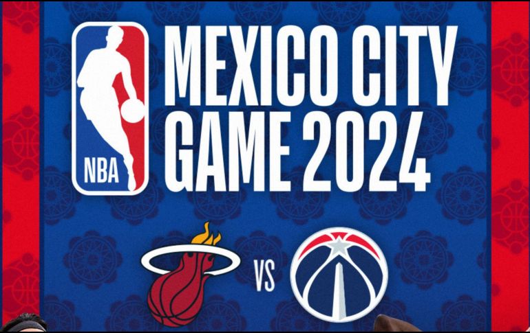 Los protagonistas están listos para ofrecer el mejor espectáculo a los miles de aficionados que ocuparán las gradas de la Arena CDMX. X/ @NBA.