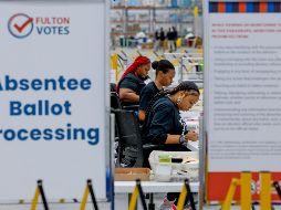 Trump lidera en la carrera por la presidencia de los Estados Unidos. EFE/E. Lesser