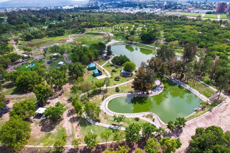  Su lago y senderos lo hacen un lugar multifacético, ideal para la relajación y el ejercicio o el esparcimiento familiar. EL INFORMADOR / ARCHIVO 