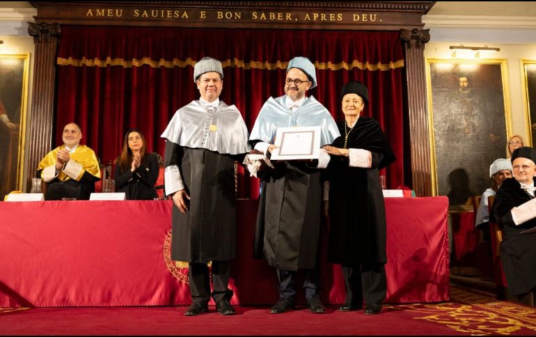 Villanueva subrayó que las universidades deben fomentar el pensamiento crítico, así como incentivar a los estudiantes a encontrar soluciones integrales. ESPECIAL/UdeG