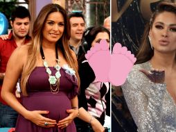 Montijo ya es madre de un hijo, Mateo, fruto de su relación anterior.  NOTIMEX / SUN / ARCHIVO