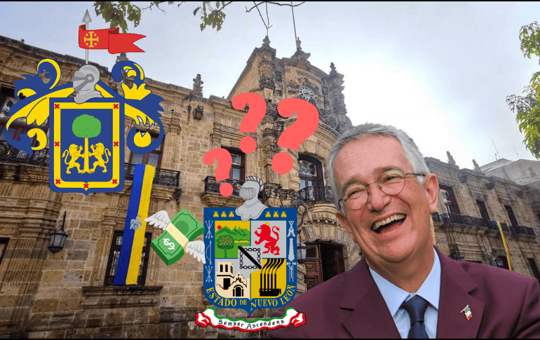 El empresario Ricardo Salinas Pliego ha salido a externar su apoyo a la iniciativa del Gobierno de Jalisco de abandonar el pacto fiscal. ESPECIAL/ CANVA/ X -TWITTER-/ ricardobsalinas