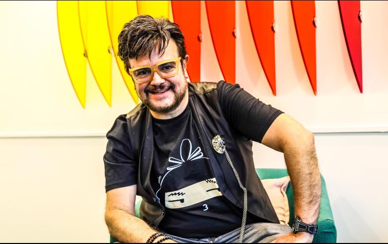 Aleks Syntek, uno de los artistas más representativos del pop en México, sigue reinventándose mientras celebra tres décadas y media en la industria musical. EL INFORMADOR / A. Navarro