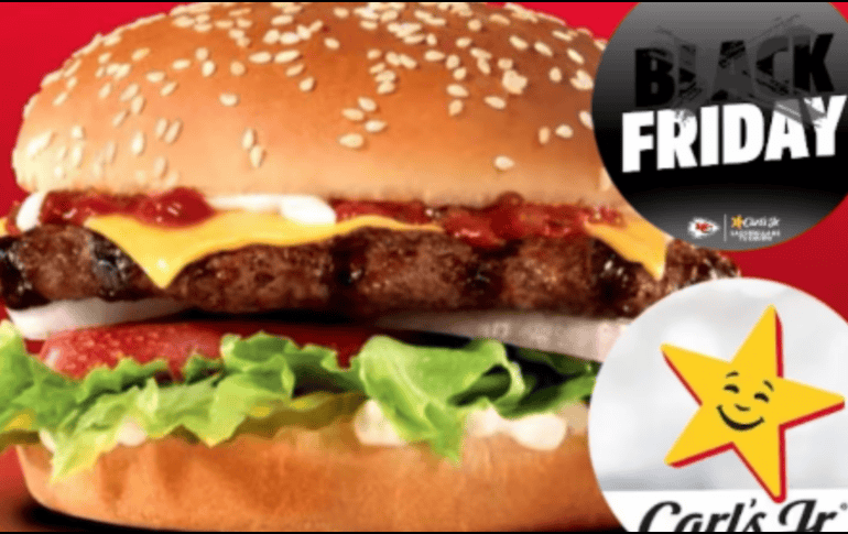 La famosa cadena de comida Carl's Jr. tendrá una tentadora promoción. ESPECIAL/ Carls Jr.