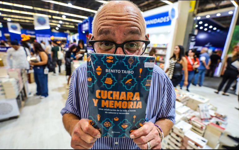 Taibo hace un viaje por aquellos sabores, texturas, olores y sobremesas que lo han marcado a lo largo de su vida. EL INFORMADOR/ A. NAVARRO.