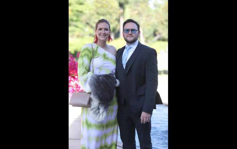 Julia Garza y Patrick Desmond. GENTE BIEN JALISCO / C. Jimeno