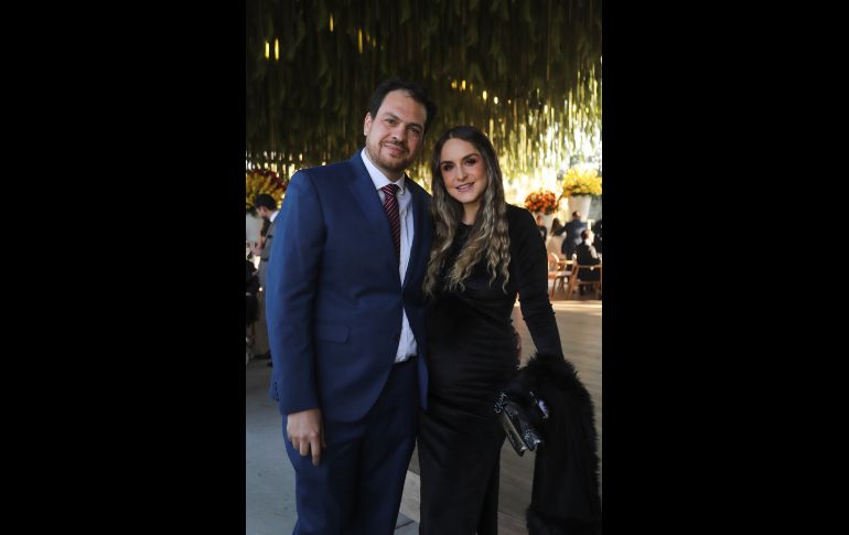 Alfonso Magallanes y Alexia Vergara. GENTE BIEN JALISCO / C. Jimeno