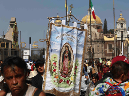 El manto auténtico de la Virgen se halla bajo el cobijo de la Basílica de Guadalupe, construida donde Juan Diego tuvo sus encuentros con ella. SUN / B. Fregoso