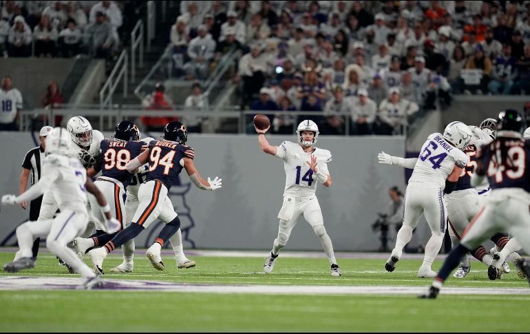 Los Vikings han empatado a los Lions en la cima del Norte de la NFC. AP/A. Parr