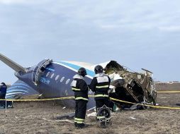 Según funcionarios kazajos, entre los pasajeros del avión se incluían 42 ciudadanos de Azerbaiyán, 16 rusos, seis kazajos y tres ciudadanos kirguises, según se informó. EFE / ESPECIAL 